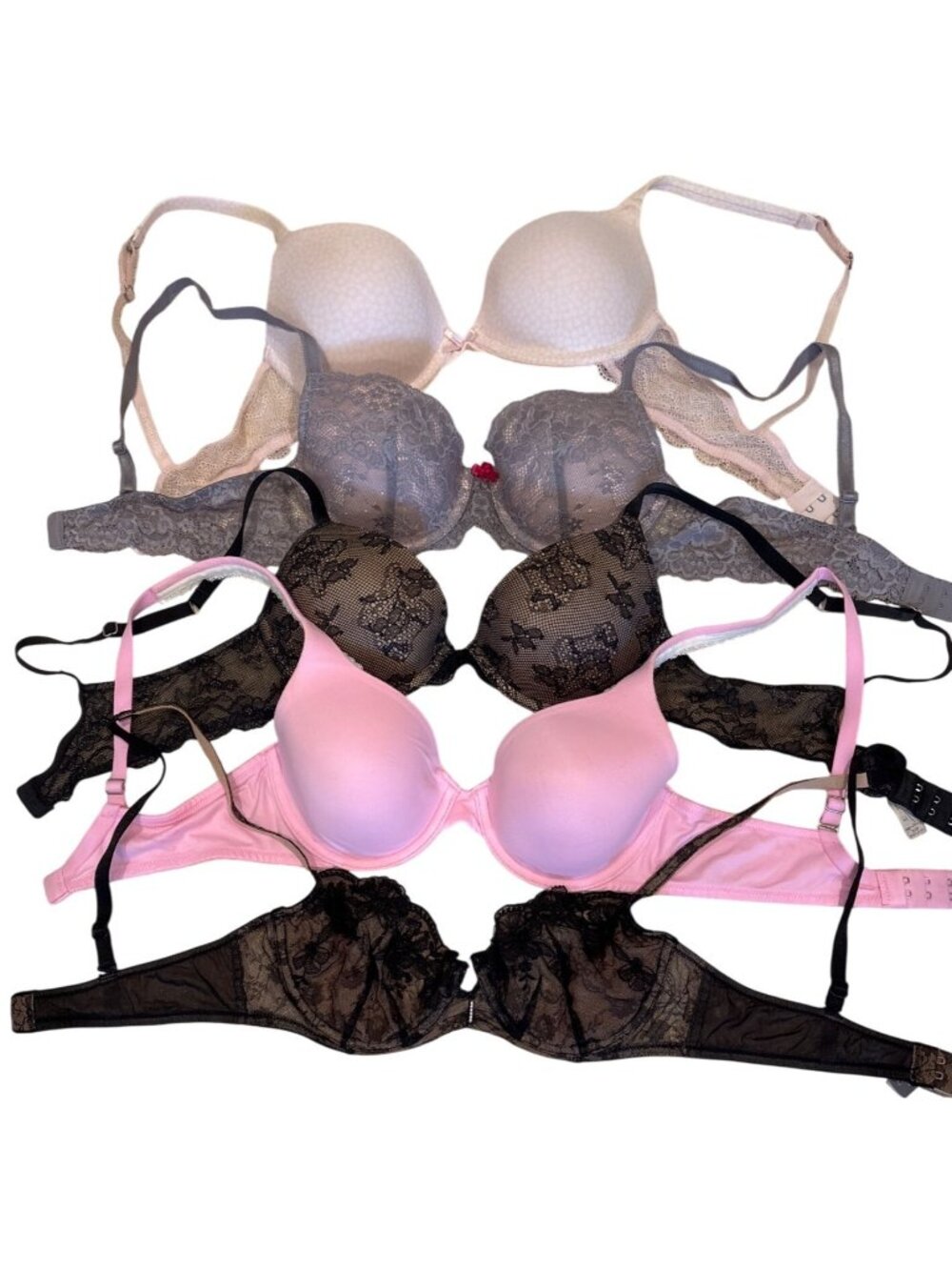 Lot of 5 Bras 34B Victoria’s Secret